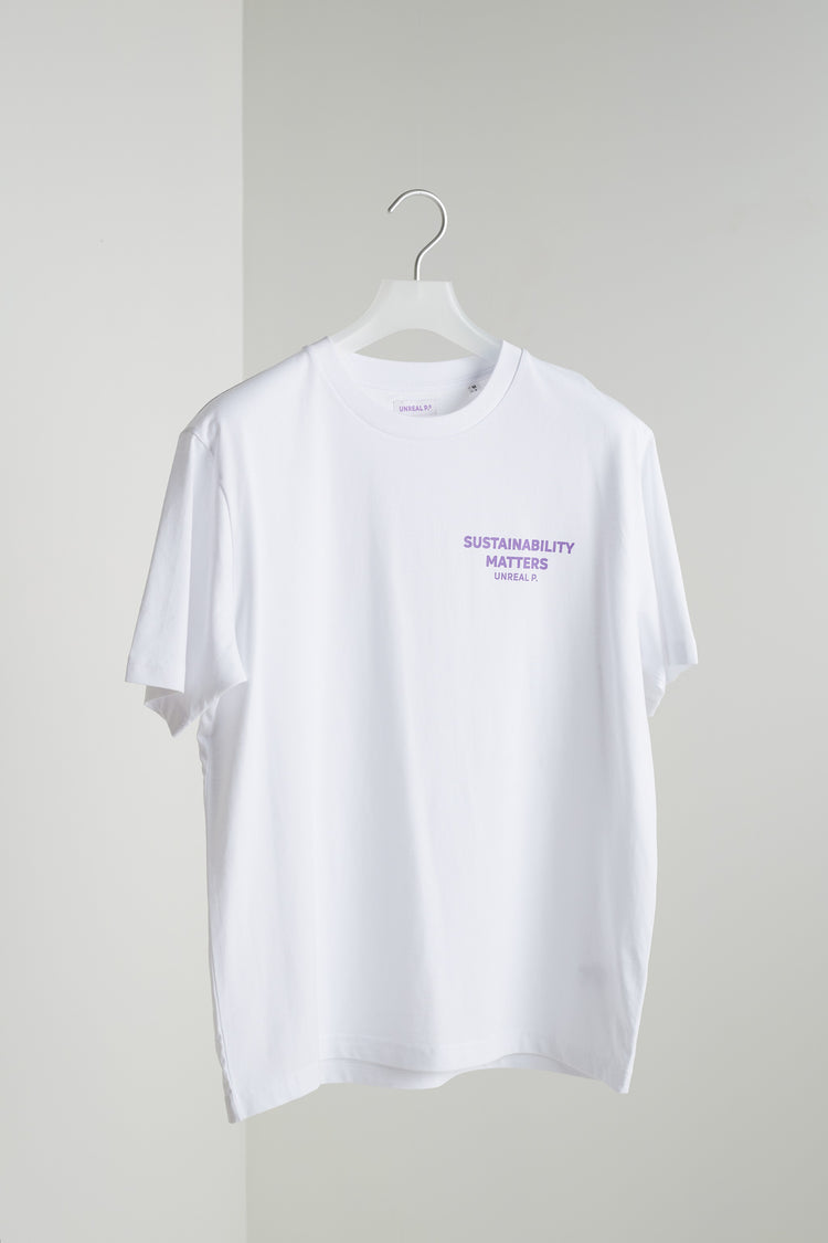 Sustainability Matters Boxy T-Shirt White