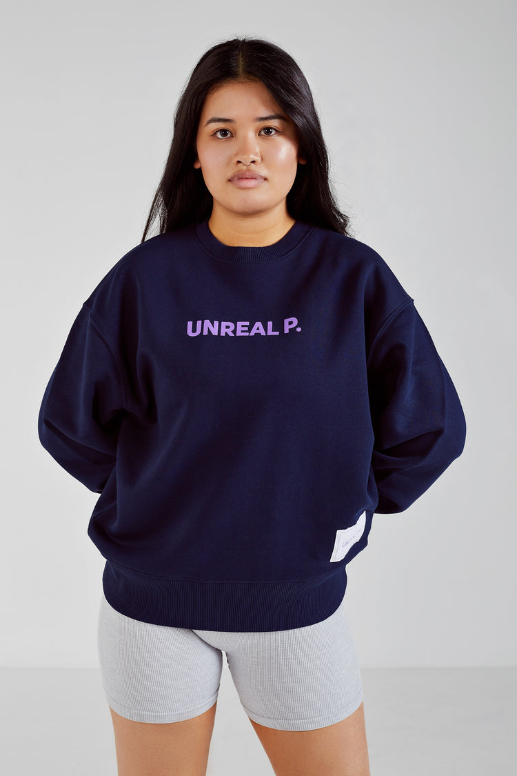 Unreal P. Crew Neck French Navy