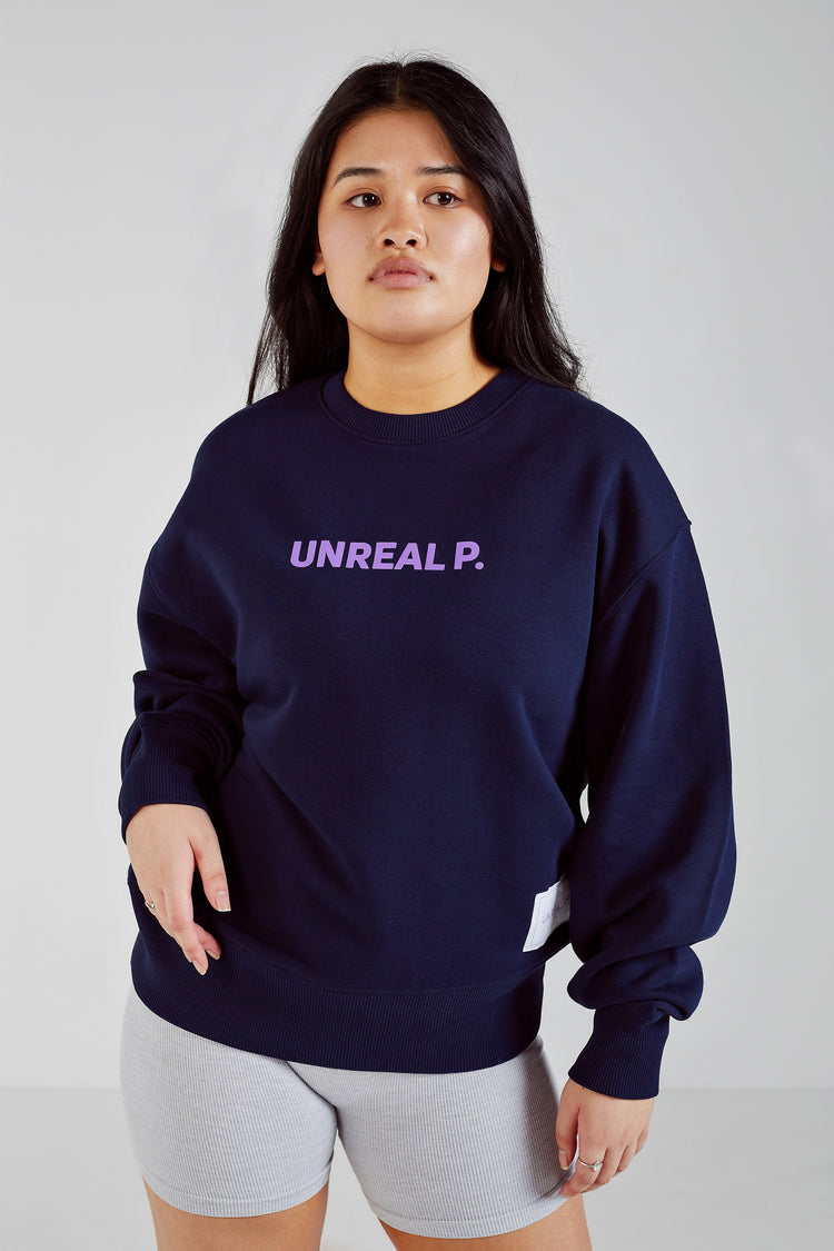 Unreal P. Crew Neck French Navy