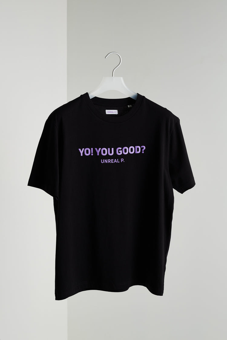 Yo! You Good? Boxy T-Shirt Black
