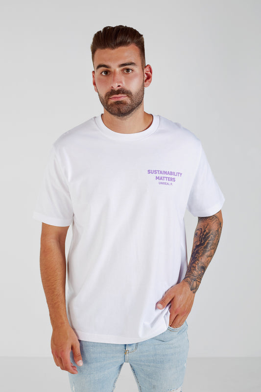 Sustainability Matters Boxy T-Shirt White